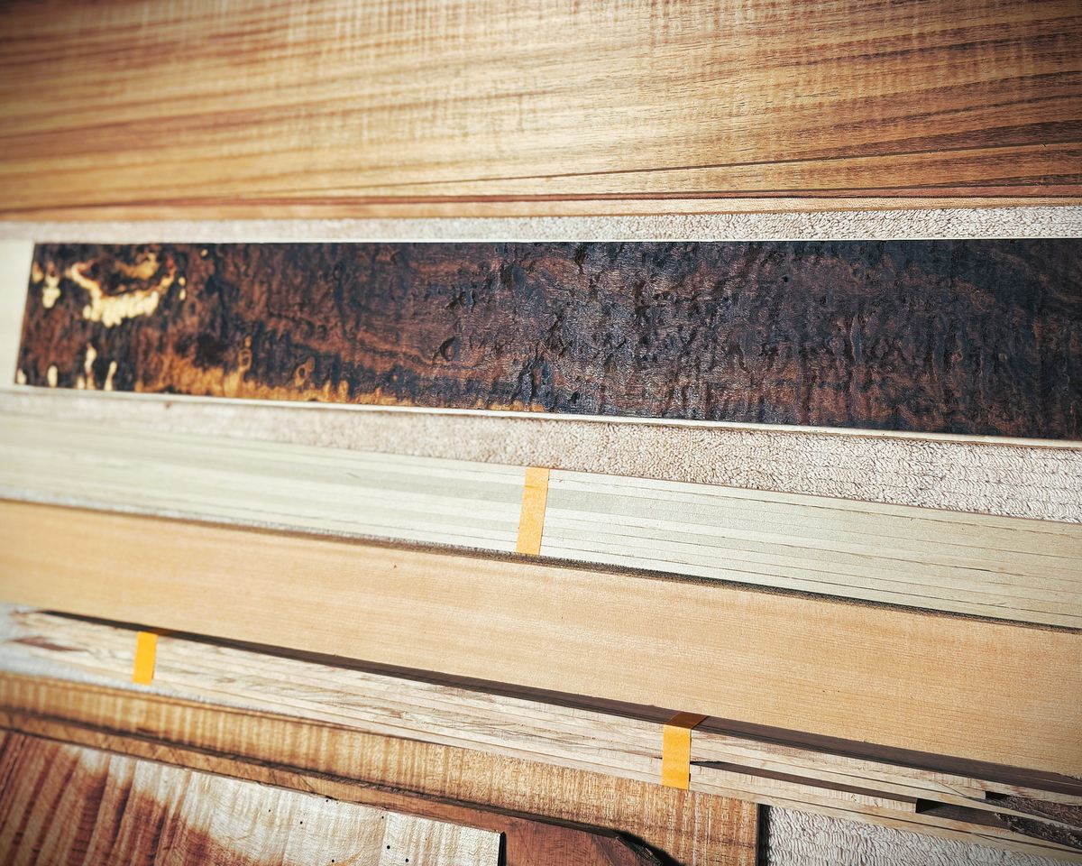 Selecting the timber &ndash; photograph 4 of 10
