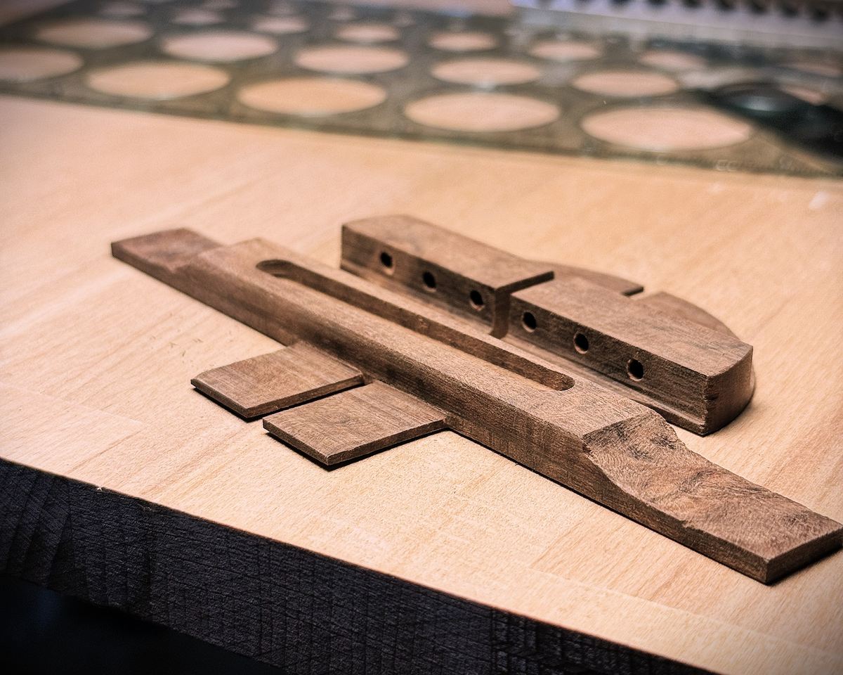 Making the bridge &ndash; photograph 5 of 10