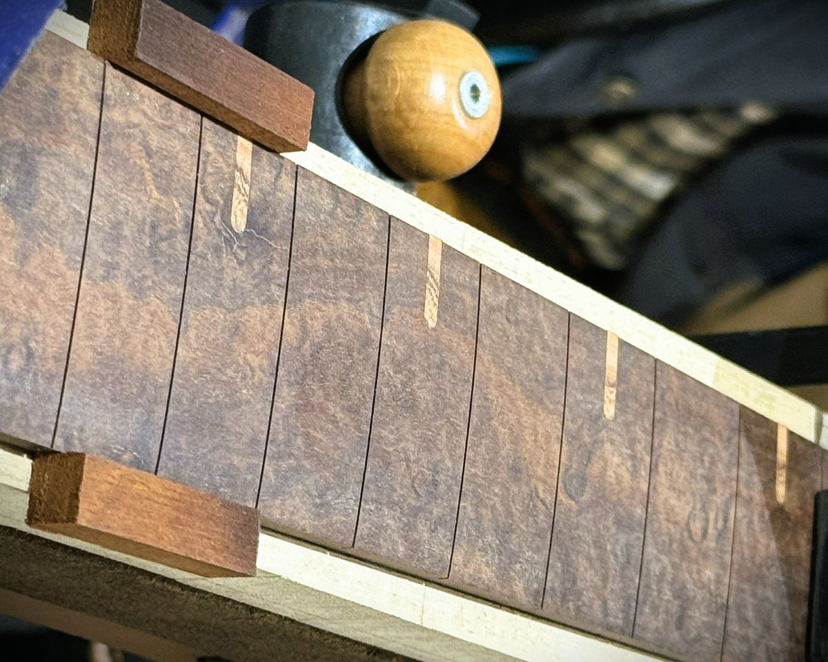 Making the neck and fingerboard &ndash; photograph 7 of 10